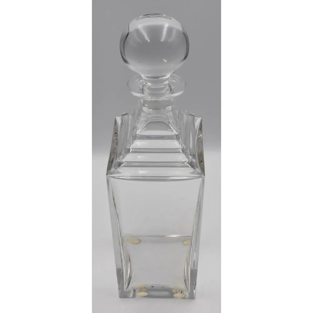 Tiffany & Co. by Vilca Crystal Art Deco Frank Lloyd Wright Wine Liquor Decanter